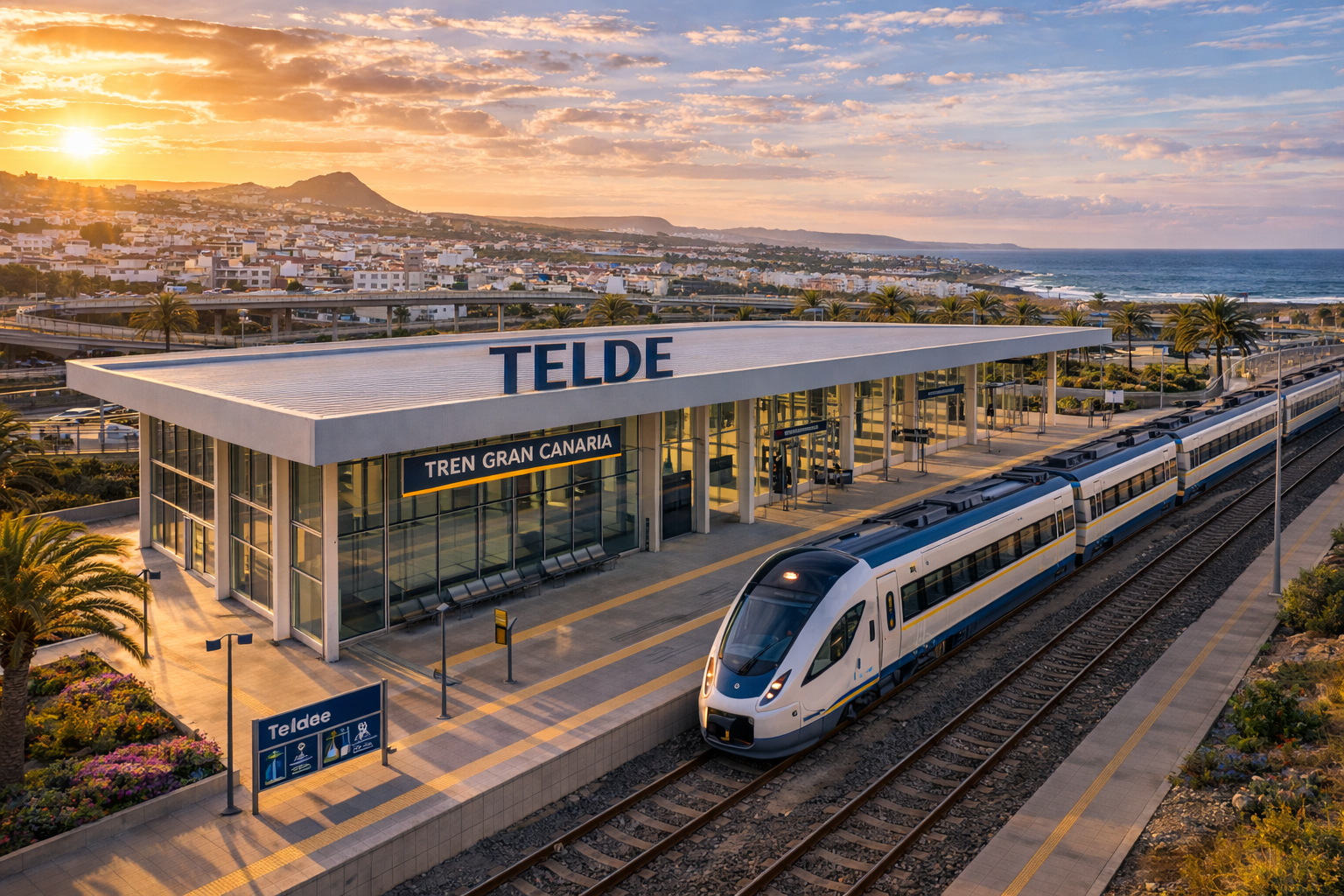 Estación del Tren de Gran Canaria en Telde